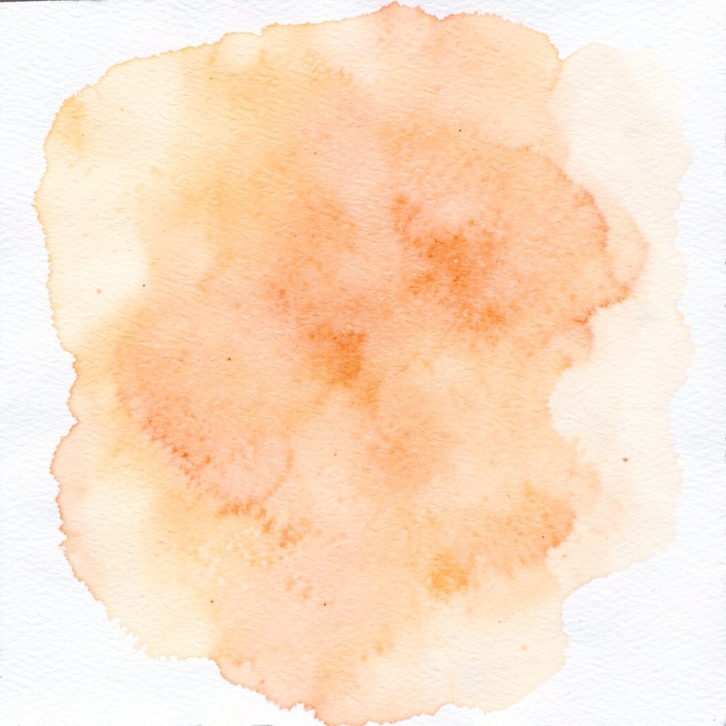 A soft watercolour painting of a peaceful tree-lined lane in a residential community, with dappled sunlight filtering through broad oak branches in warm greens and golden yellows.